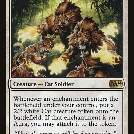 Ajani's Chosen [Magic 2014]