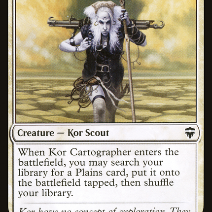 Kor Cartographer [Commander Legends]