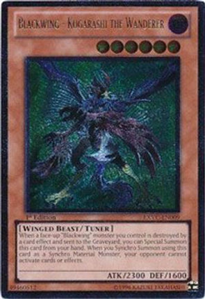 Blackwing - Kogarashi the Wanderer (UTR) [EXVC-EN009] Ultimate Rare
