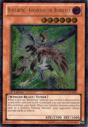 Blackwing - Kogarashi the Wanderer (UTR) (Ultimate Rare) [EXVC-EN009] Extreme Victory 1st Edition