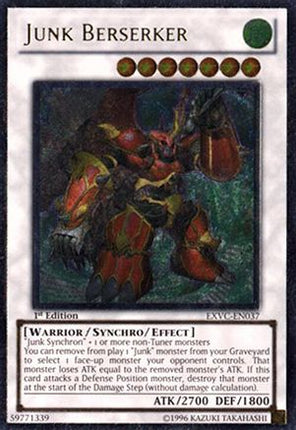 Junk Berserker (UTR) (Ultimate Rare) [EXVC-EN037] Extreme Victory 1st Edition