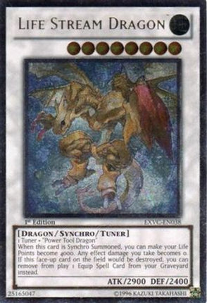 Life Stream Dragon (UTR) (Ultimate Rare) [EXVC-EN038] Extreme Victory 1st Edition
