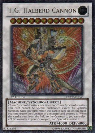 T.G. Halberd Cannon (UTR) (Ultimate Rare) [EXVC-EN043] Extreme Victory 1st Edition