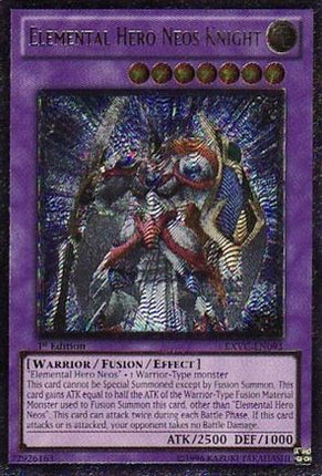 Elemental Hero Neos Knight (UTR) (Ultimate Rare) [EXVC-EN093] Extreme Victory Unlimited