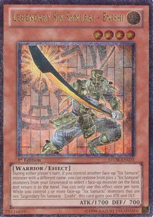 Legendary Six Samurai - Enishi (UTR) (Ultimate Rare) [STOR-EN021] Storm of Ragnarok Unlimited