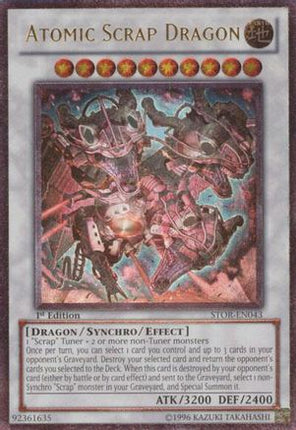 Atomic Scrap Dragon (UTR) (Ultimate Rare) [STOR-EN043] Storm of Ragnarok Unlimited