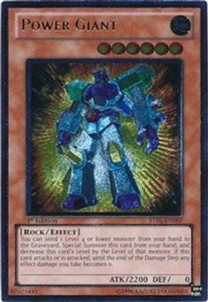 Power Giant (UTR) (Ultimate Rare) [STBL-EN007] Starstrike Blast Unlimited