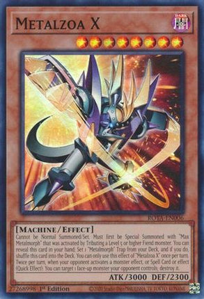 Metalzoa X [ROTA-EN006] Super Rare 1st Edition