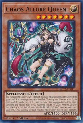 Chaos Allure Queen [ROTA-EN011] Common / Short Print 1st Edition