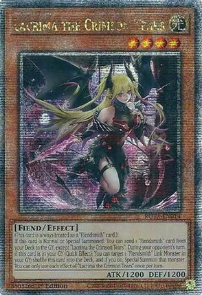 Lacrima the Crimson Tears (Quarter Century Secret Rare)  [ROTA-EN014] 1st Edition