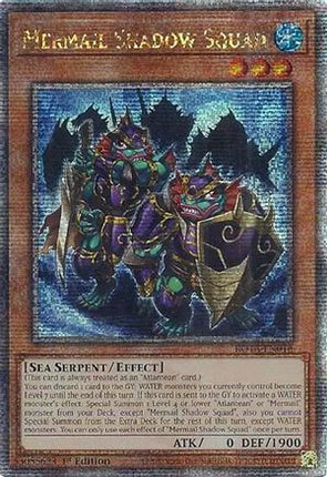 Mermail Shadow Squad (Quarter Century Secret Rare)  [ROTA-EN018] 1st Edition