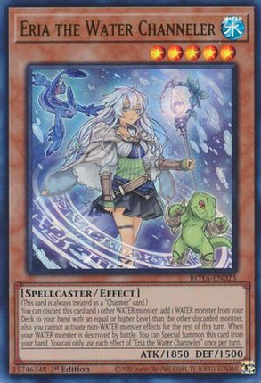 Eria the Water Channeler [ROTA-EN023] Ultra Rare 1st Edition