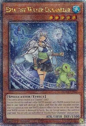 Eria the Water Channeler  [ROTA-EN023] Quarter Century Secret Rare 1st Edition