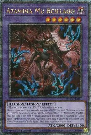 Azamina Mu Rcielago  [ROTA-EN031] Quarter Century Secret Rare 1st Edition