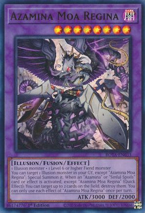 Azamina Moa Regina [ROTA-EN033] Ultra Rare 1st Edition