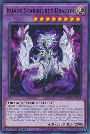 Khaos Starsource Dragon [ROTA-EN034] Common / Short Print 1st Edition