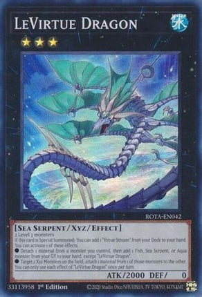 LeVirtue Dragon [ROTA-EN042] Super Rare 1st Edition