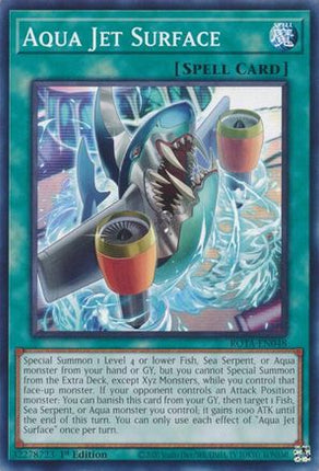 Aqua Jet Surface [ROTA-EN048] Common / Short Print 1st Edition