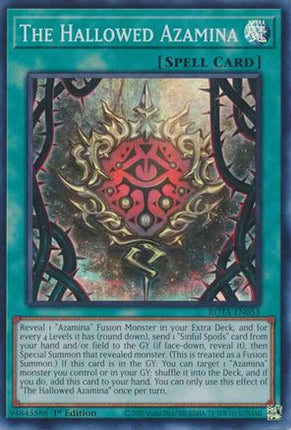 The Hallowed Azamina (Super Rare) [ROTA-EN053] 1st Edition