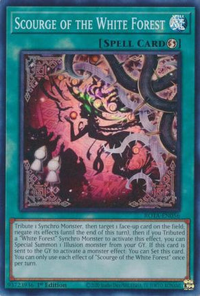 Scourge of the White Forest [ROTA-EN056] Super Rare 1st Edition