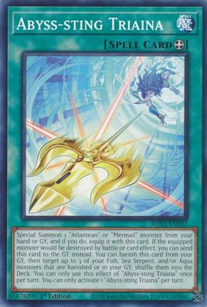 Abyss-sting Triaina (Common / Short Print) [ROTA-EN062] 1st Edition