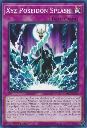 Xyz Poseidon Splash (Common / Short Print) [ROTA-EN069] 1st Edition