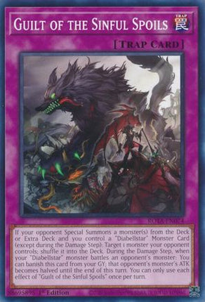 Guilt of the Sinful Spoils (Common / Short Print) [ROTA-EN074] 1st Edition