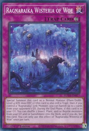 Ragnaraika Wisteria of Woe [ROTA-EN077] Common / Short Print 1st Edition