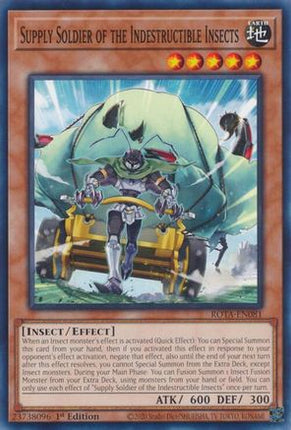 Supply Soldier of the Indestructible Insects [ROTA-EN081] Common / Short Print 1st Edition