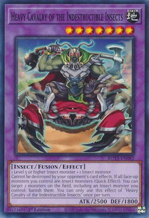 Heavy Cavalry of the Indestructible Insects [ROTA-EN082] Common / Short Print 1st Edition