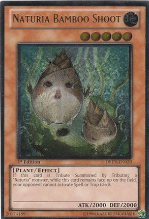 Naturia Bamboo Shoot (UTR) (Ultimate Rare) [DREV-EN029] Duelist Revolution Unlimited
