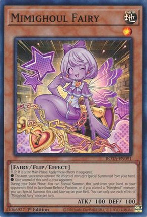 Mimighoul Fairy [ROTA-EN091] Super Rare 1st Edition