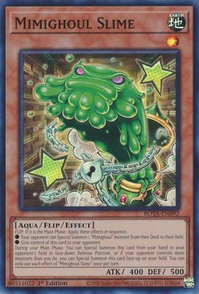 Mimighoul Slime [ROTA-EN092] Super Rare 1st Edition