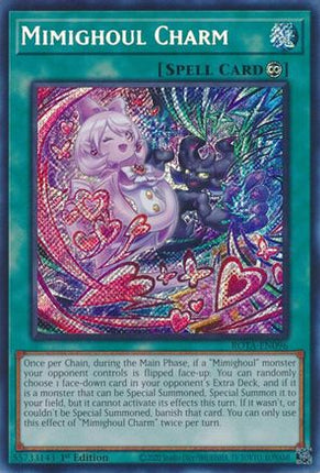 Mimighoul Charm [ROTA-EN096] Secret Rare 1st Edition