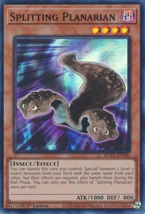 Splitting Planarian [ROTA-EN100] Super Rare 1st Edition
