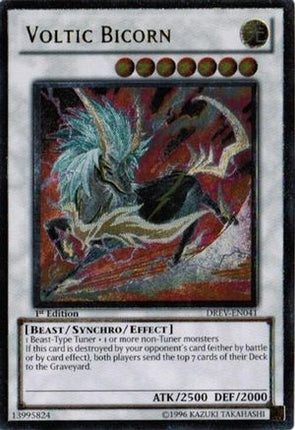 Voltic Bicorn (UTR) (Ultimate Rare) [DREV-EN041] Duelist Revolution 1st Edition