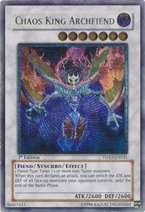 Chaos King Archfiend (UTR) (Ultimate Rare) [TSHD-EN041] Unlimited