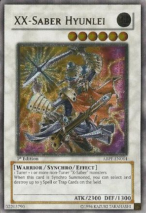 XX-Saber Hyunlei (UTR) (Ultimate Rare) [ABPF-EN044] Absolute Powerforce 1st Edition