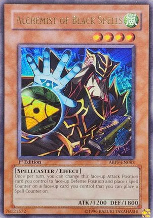 Alchemist of Black Spells (UTR) (Ultimate Rare) [ABPF-EN082] Absolute Powerforce Unlimited