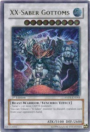 XX-Saber Gottoms (UTR) (Ultimate Rare) [ANPR-EN044] Ancient Prophecy Unlimited