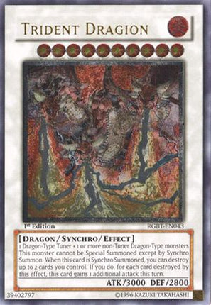 Trident Dragion (UTR) (Ultimate Rare) [RGBT-EN043] Raging Battle Unlimited