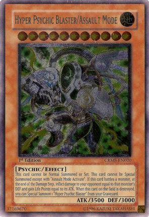 Hyper Psychic Blaster/Assault Mode (UTR) (Ultimate Rare) [CRMS-EN020] Crimson Crisis Unlimited