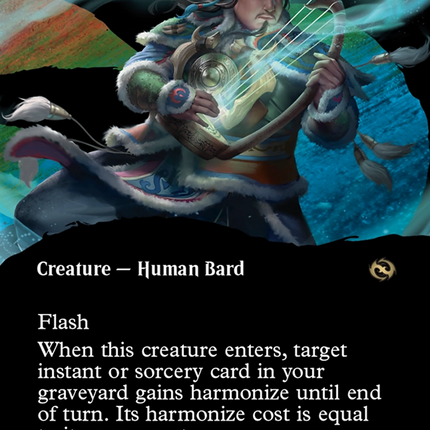 Songcrafter Mage (Borderless) [Tarkir: Dragonstorm] Foil