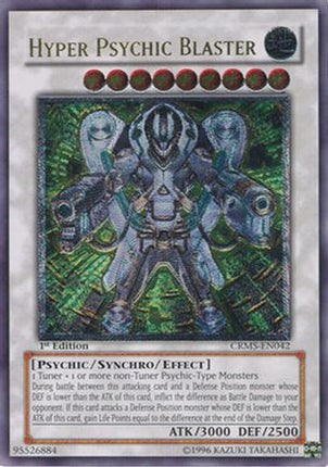 Hyper Psychic Blaster (UTR) (Ultimate Rare) [CRMS-EN042] Crimson Crisis Unlimited