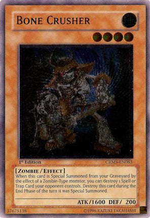 Bone Crusher (UTR) (Ultimate Rare) [CRMS-EN083] Crimson Crisis Unlimited
