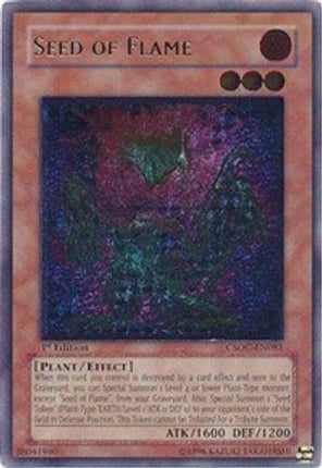 Seed of Flame (UTR) [CSOC-EN081] Ultimate Rare