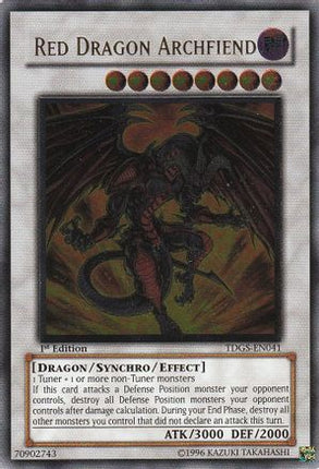 Red Dragon Archfiend (UTR) [TDGS-EN041] Ultimate Rare