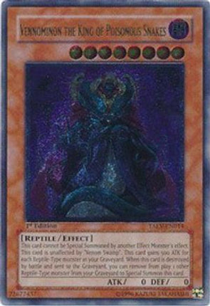 Vennominon the King of Poisonous Snakes [TAEV-EN014] Ultimate Rare