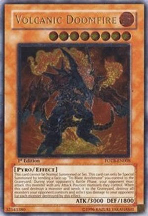 Volcanic Doomfire (UTR) [FOTB-EN008] Ultimate Rare