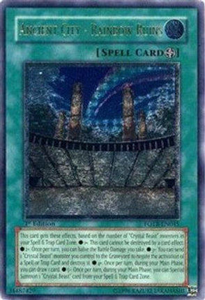 Ancient City - Rainbow Ruins (UTR) [FOTB-EN045] Ultimate Rare
